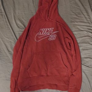 Nike SB Red ish hoodie